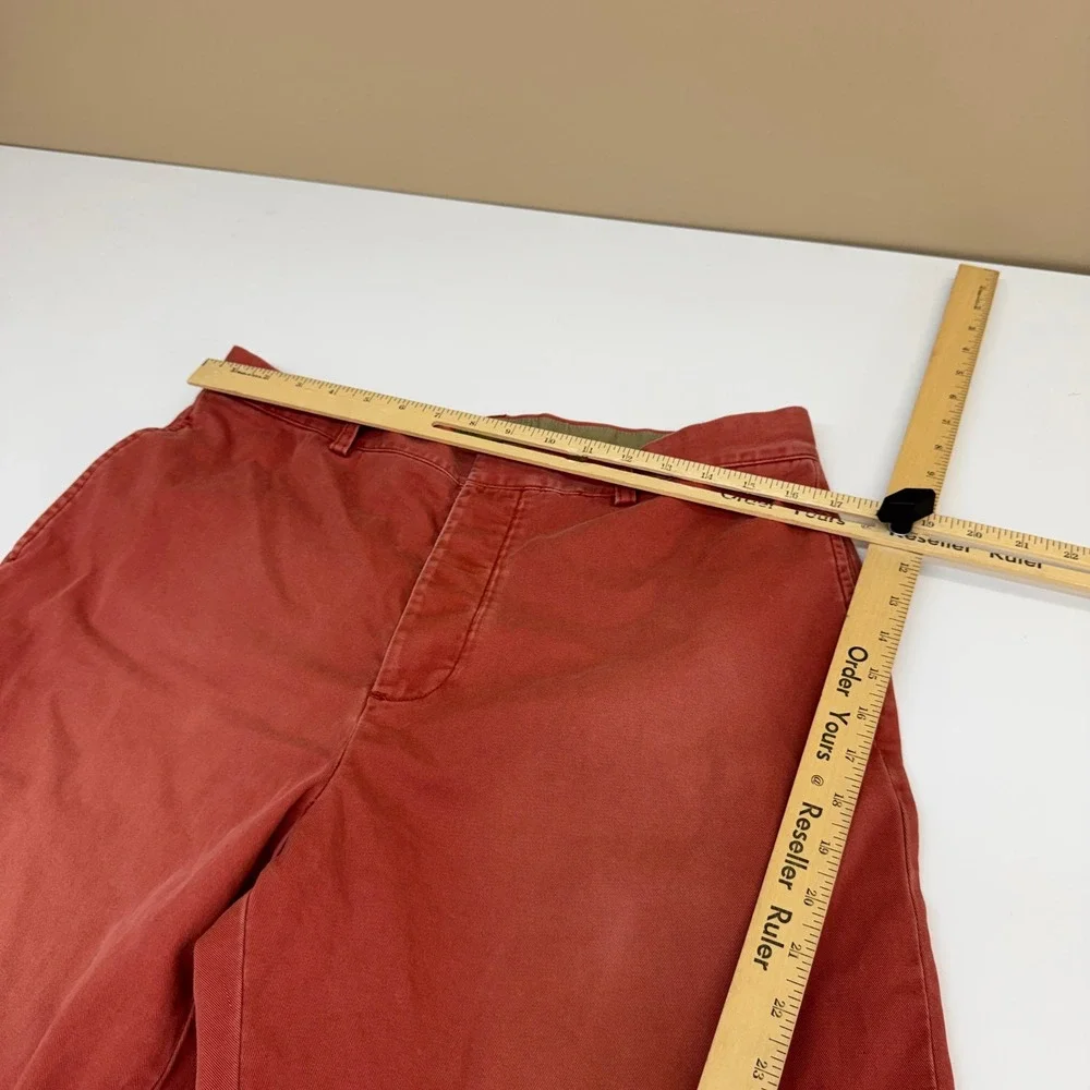 J Crew Pants Mens 34x30 Red Orange Chino Relaxed Fit Preppy Gorpcore Hong Kong
